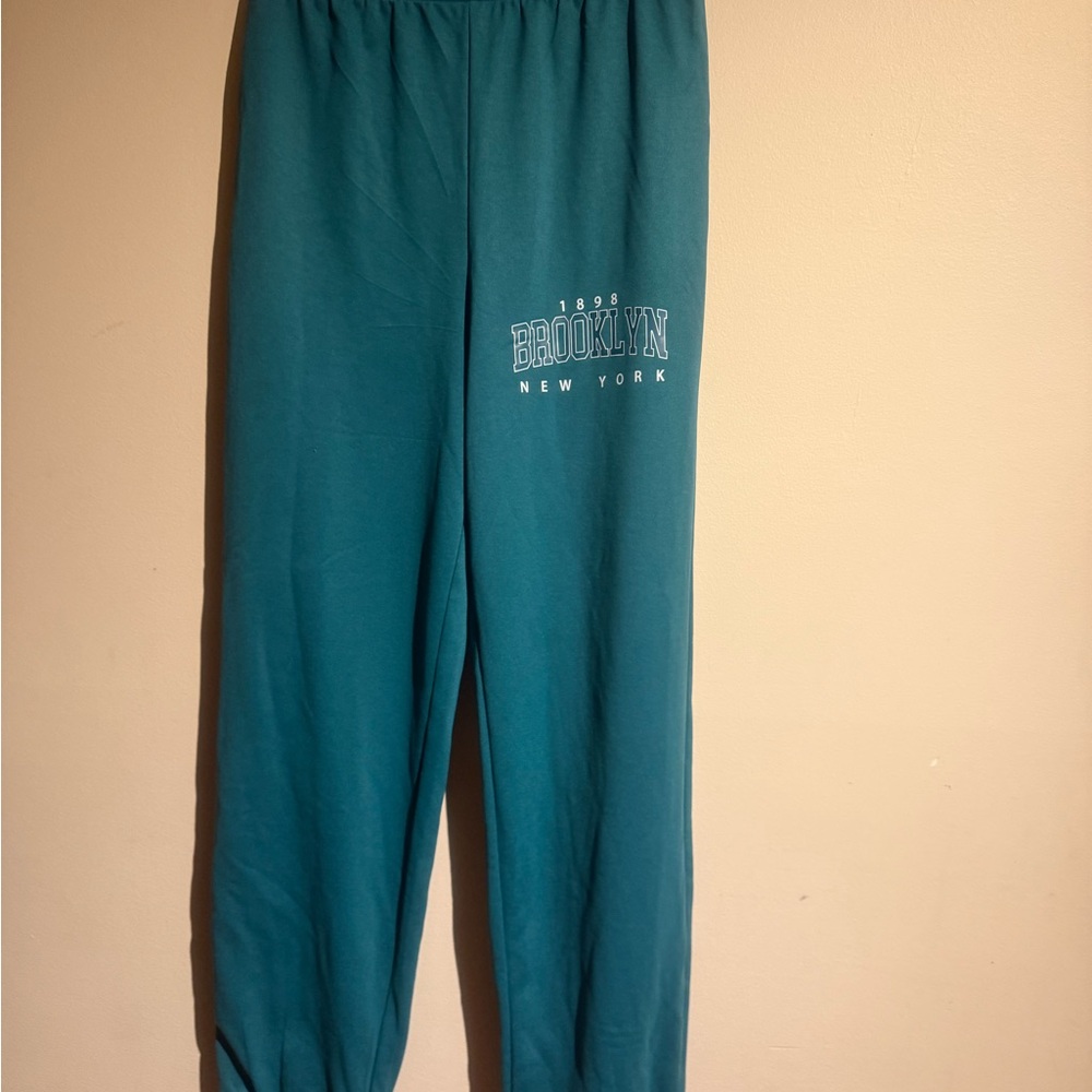 Teal Kids Joggers